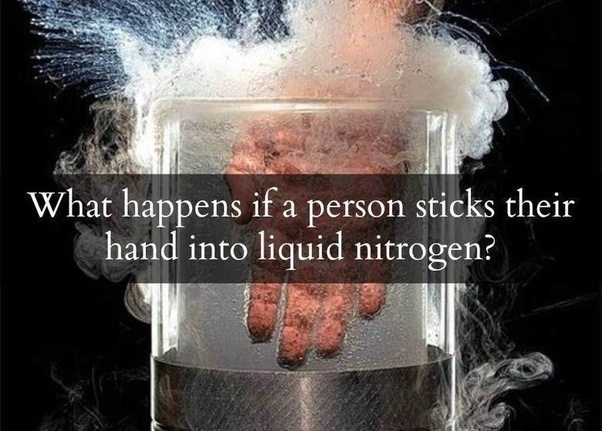 Would it feel burning hot if your blood/saliva boiled in space without