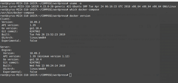 How to run a Docker compose YML file Quora