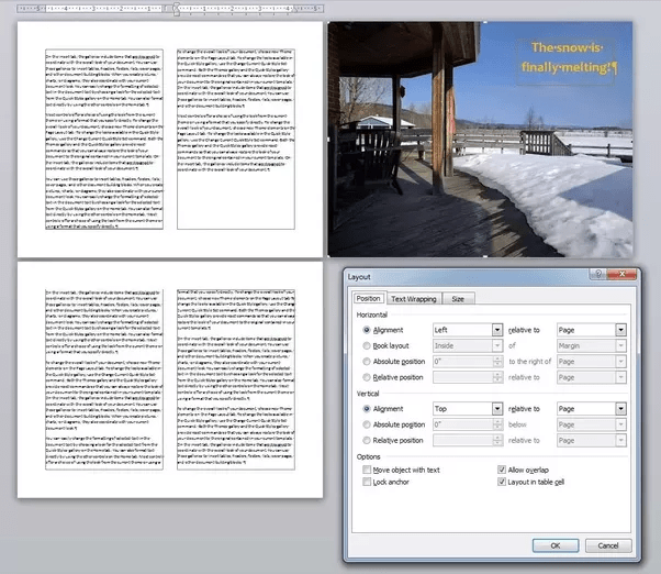 How to make an image fill a whole page on Microsoft Word Quora