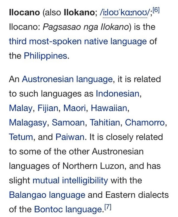How mutually intelligible is Ilocano and Bahasa Indonesia? Quora
