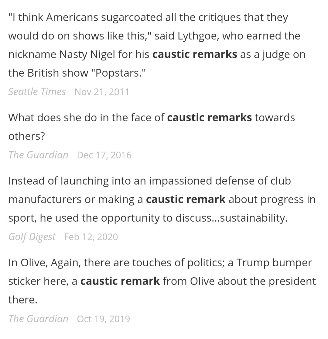 Apa saja contoh &lsquo;komentar pedas&rsquo;? - Quora