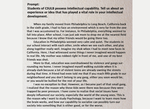 What is the average transfer GPA for CSU Long Beach? Quora