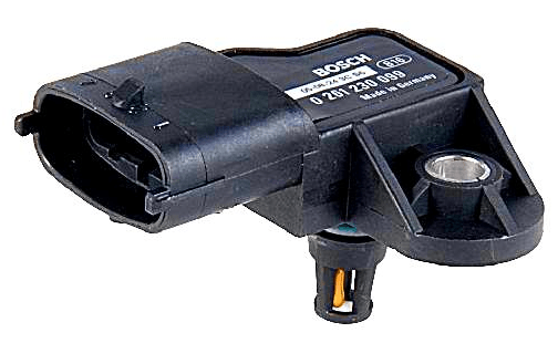 What is the function of manifold absolute pressure sensor