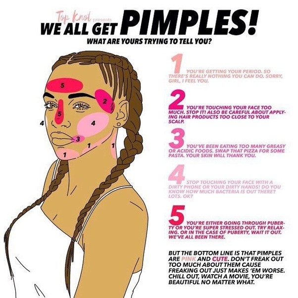 I am constantly having too many pimples only on my face