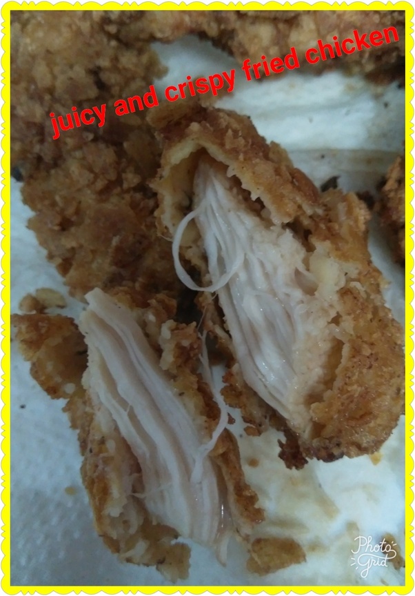 How to make crispy fried chicken batter Quora