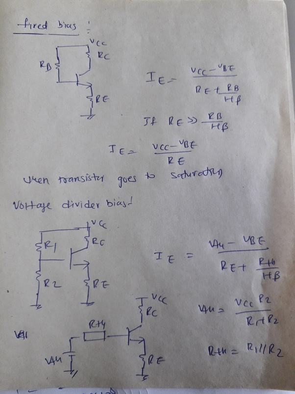 Voltage divider biasing is commonly used why? Quora