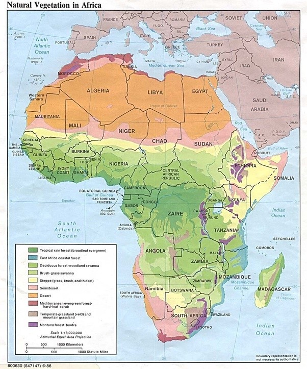 Africa Map With Wakanda Where is Marvel's Wakanda located in Africa, and what African country