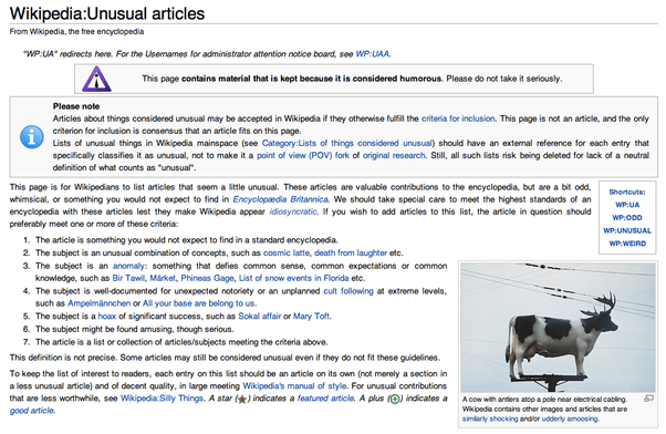 What are some of the best Wikipedia articles? Quora
