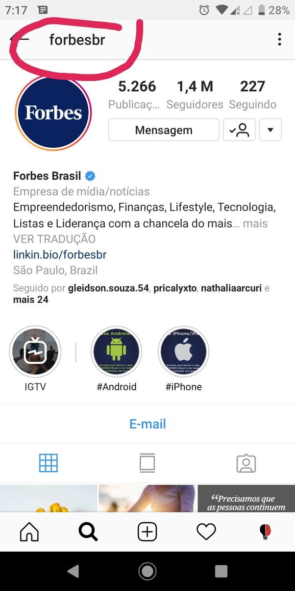 Como saber o ID de um usuário de Instagram? Quora
