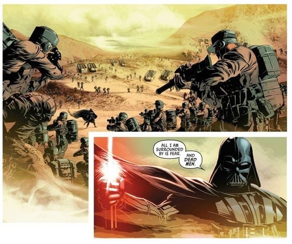 If Darth Vader/Anakin is so powerful, then why does he never do