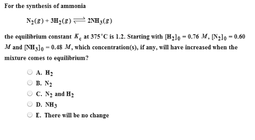 Why does N2 + 3H2 form 2NH3? Where does the N go, and why does the H go