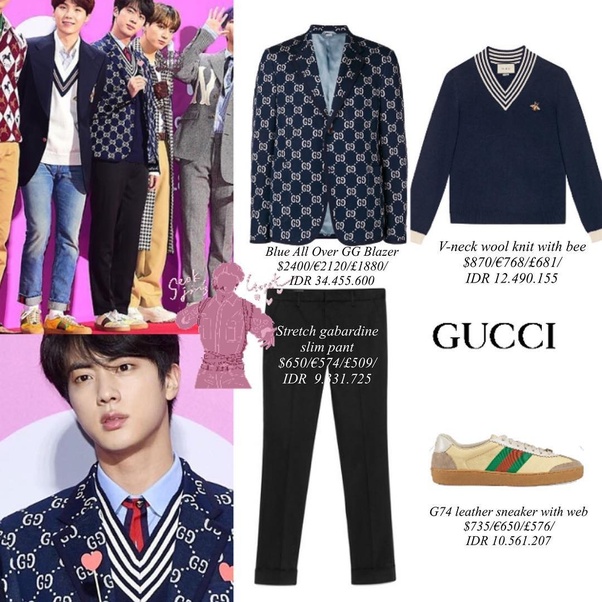Which clothing brands does BTS's Jin like to wear? Quora