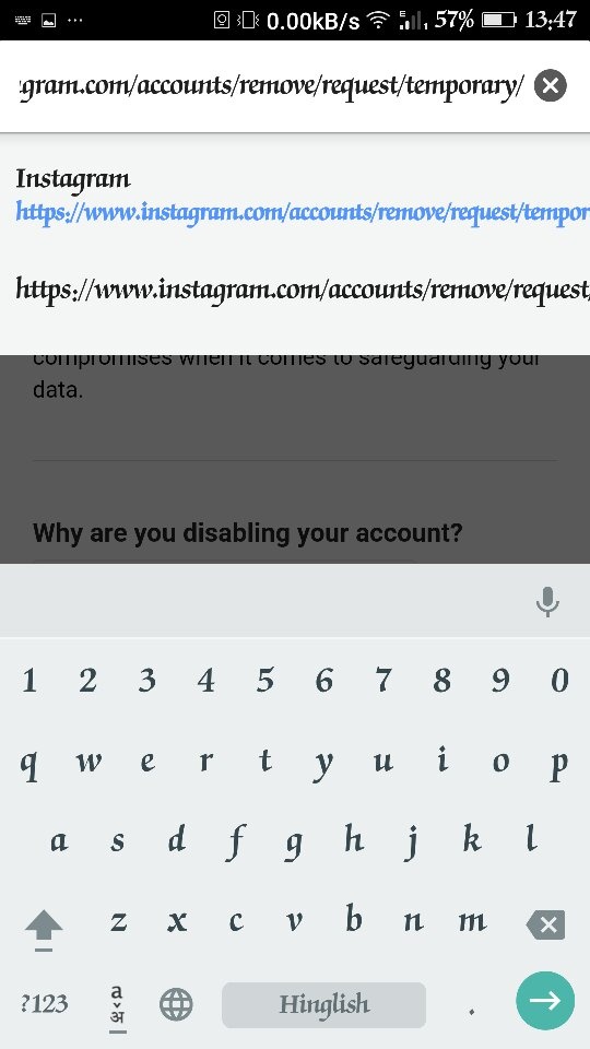 Can I delete my Instagram account and create a new one with the same