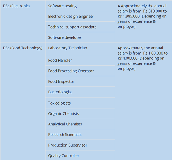 What are available job options after doing a BSc? Quora