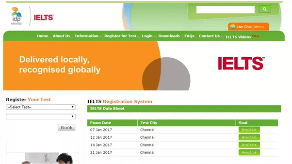 Which area is the best for giving IELTS test in India? Quora