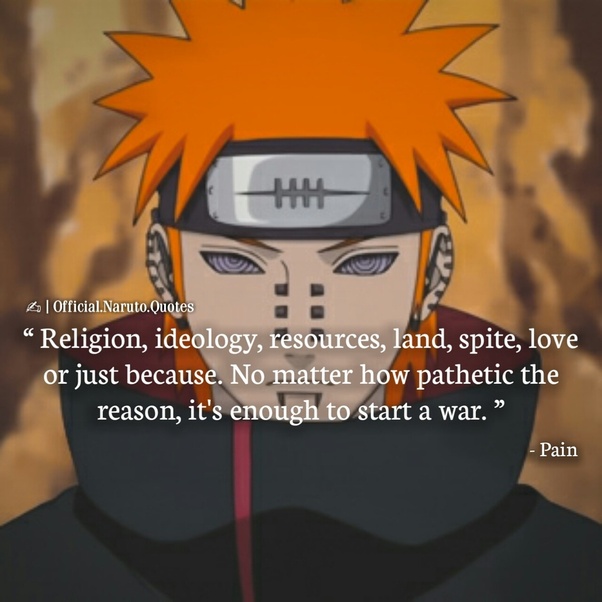 Naruto Pain Quotes Wallpaper Landscape Images Quotes and