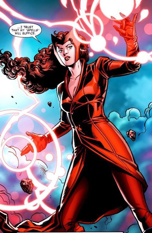What is the difference in the powers of Doctor Strange and Scarlet
