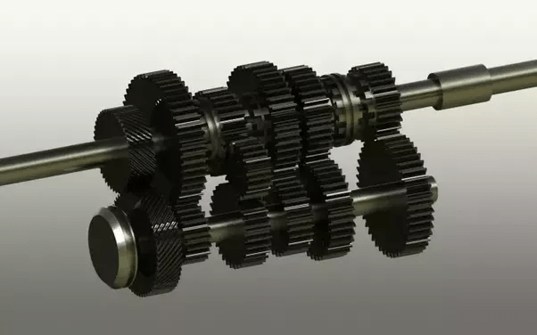 What is the difference between compound gear train and reverted gear