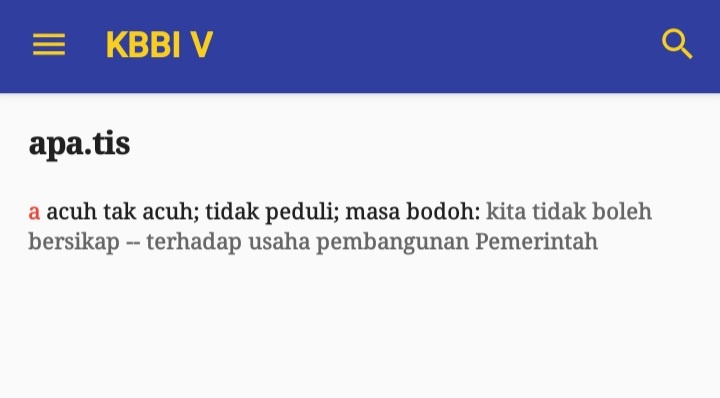 Apakah sikap apatis itu baik? - Quora