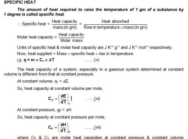 What is the CGS unit of specific heat capacity? Quora