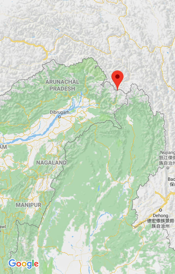 Kibithu In India Map Which is the eastern most point of India? Quora