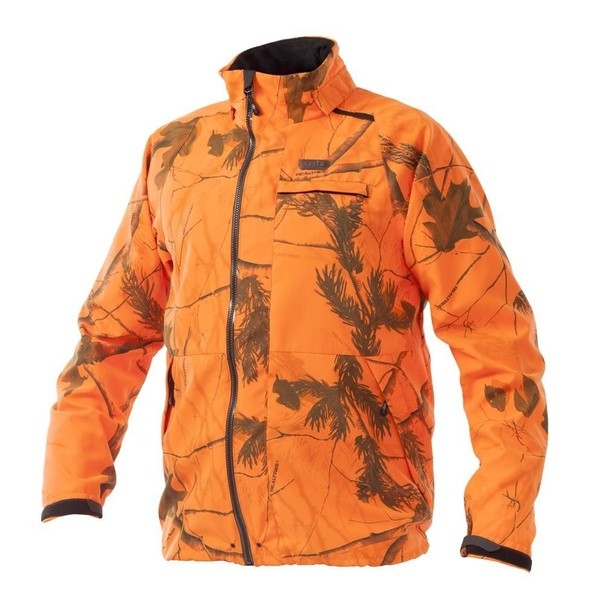 Is wearing red and orange pixelated camo viable in any