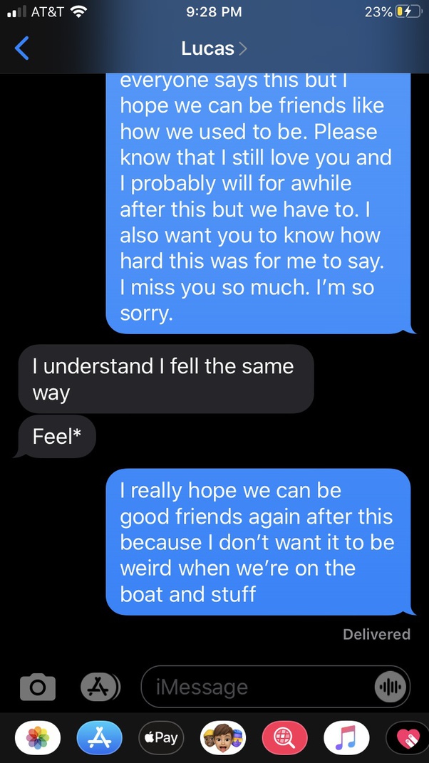 What moment could have been entirely different if you were not there