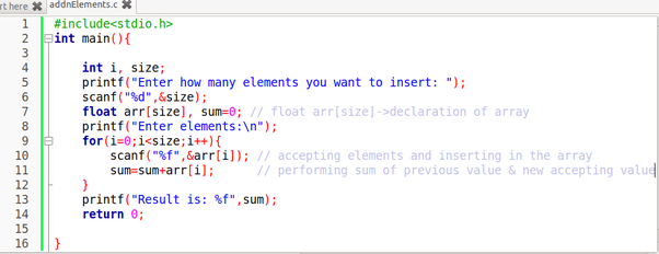 How to write a program to accept five integer value from you the user