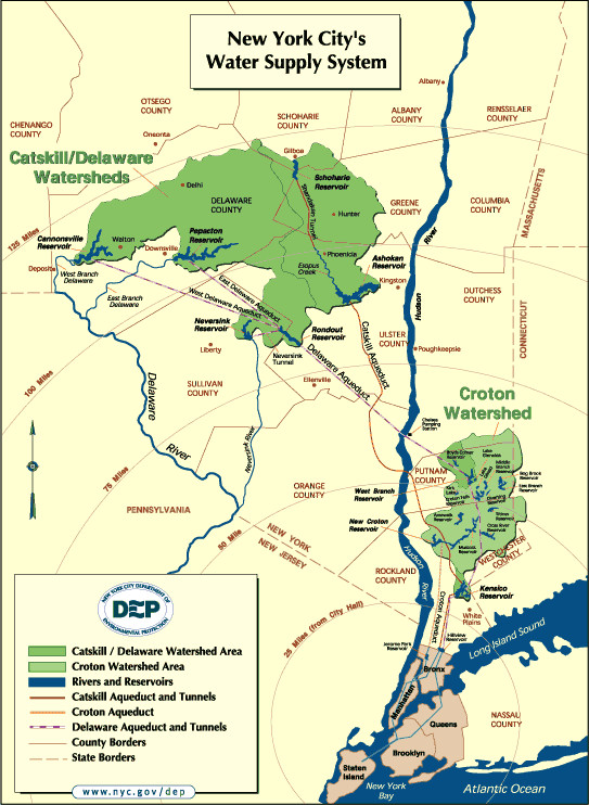 New York Natural Resources Map What are some natural resources in New York City? How can they be used