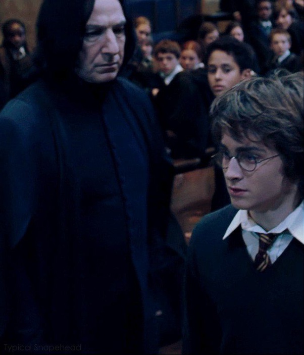 Do you think that Snape ever saw Harry as his own person, or did he