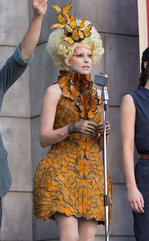 What are Effie Trinket's best outfits in The Hunger Games film series