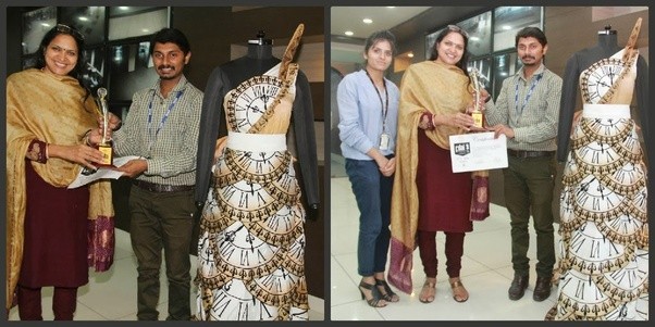 What is the highest package offered to fashion designing students at