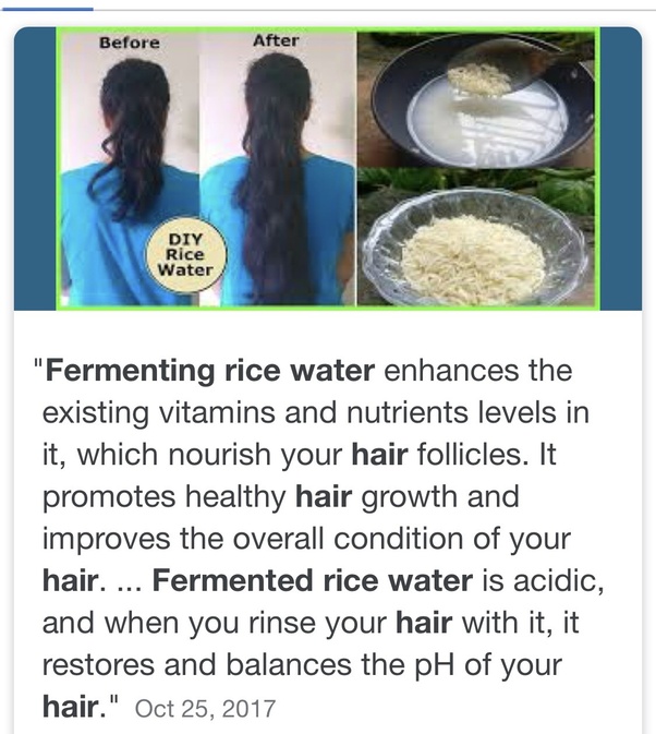 Rice Water For Hair Growth Hask Hair Blog