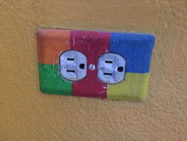 What do Jamaican power outlets look like and are they the same as