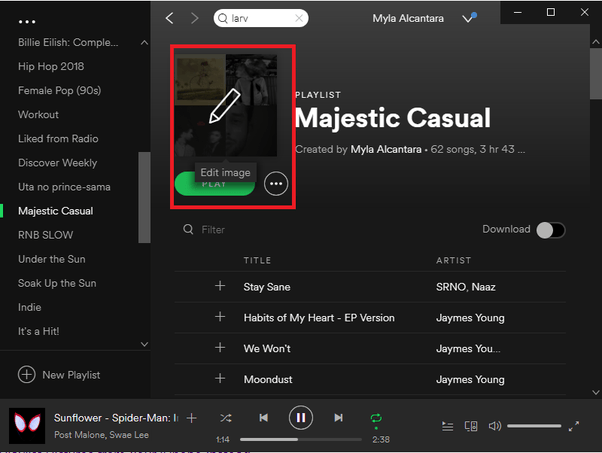 How to change your playlist picture on Spotify Quora