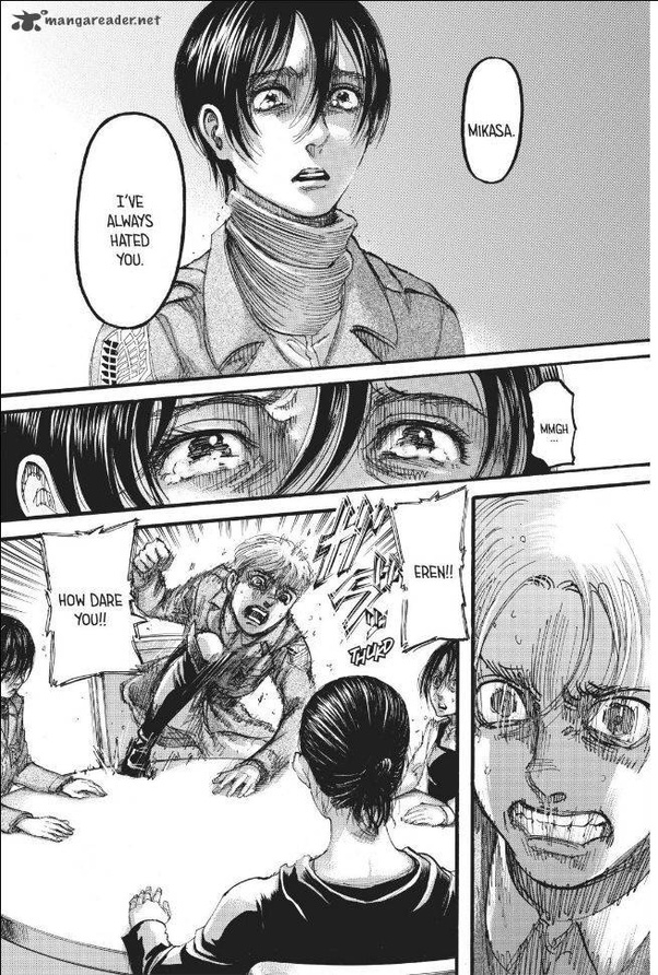 Eren Historia Kiss Who else to help her except levi ackerman