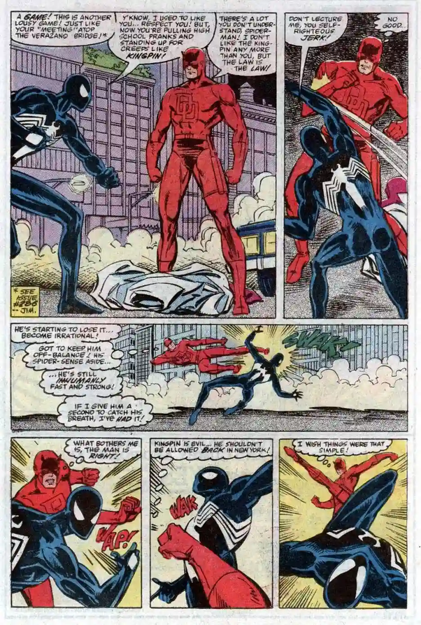 Can Daredevil beat SpiderMan? Quora