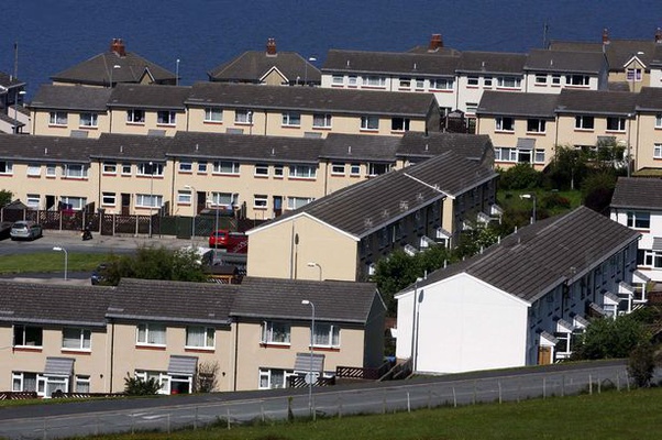 In the UK, what does it mean if you have grown up on a council estate