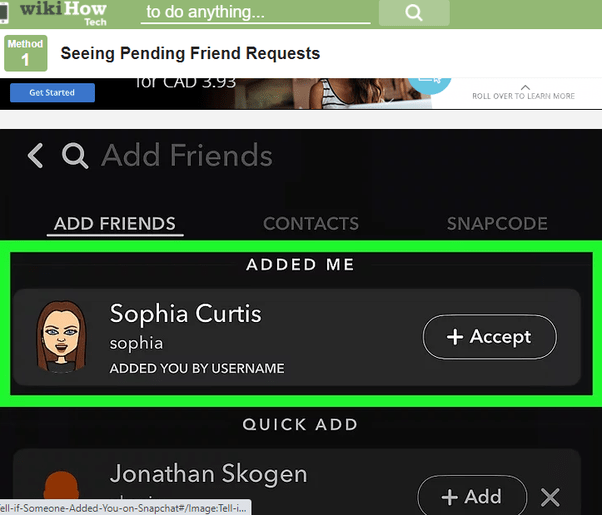 How To Remove Myself From Quick Add On Snapchat HOWTOERMOV
