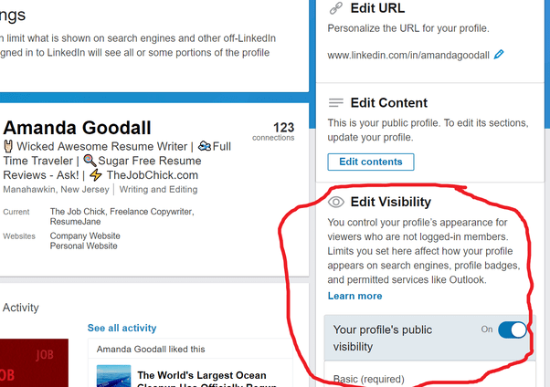 Should you update your LinkedIn profile when looking for a