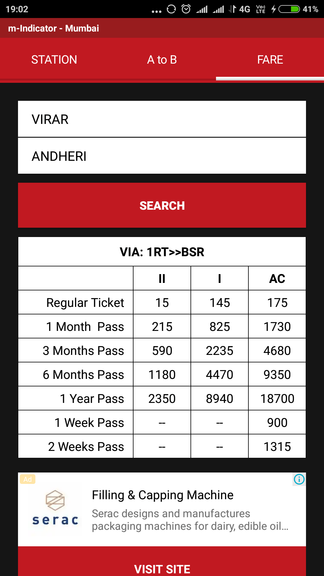 What Is The Cost Of Mumbai's Local Train Monthly Pass For 1St Class Between The Churchgate Station And The Virar Station? - Quora