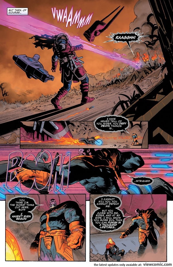 Can Ghost Rider defeat Galactus? Quora