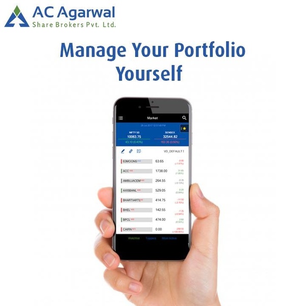 Which is the best online share broker in India for