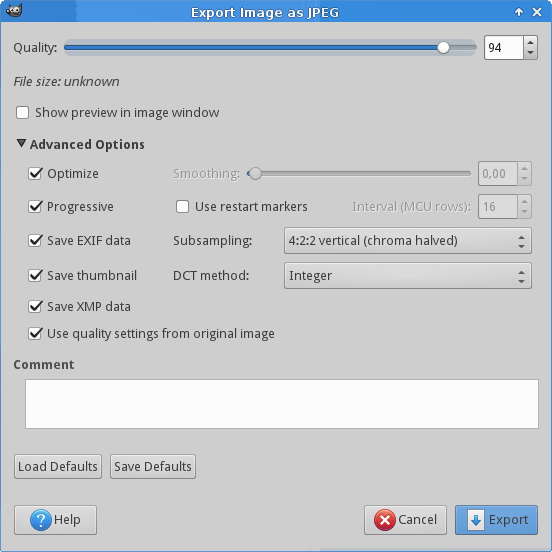 How does WhatsApp create thumbnails for media files? What algorithm