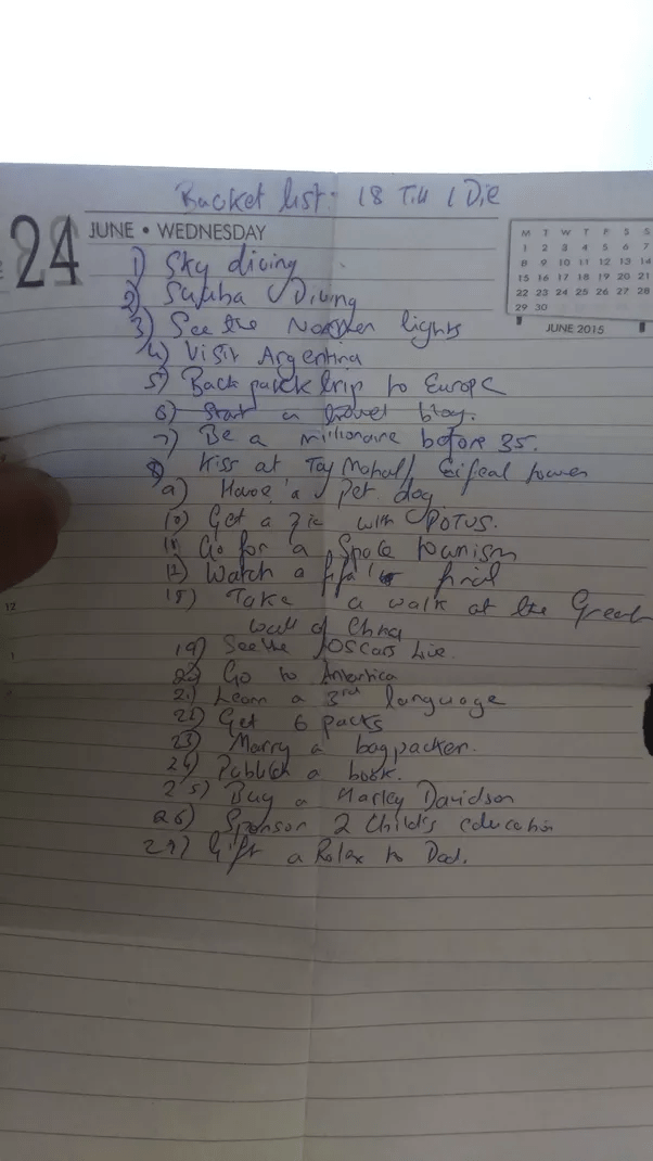 What's your bucket list? Quora