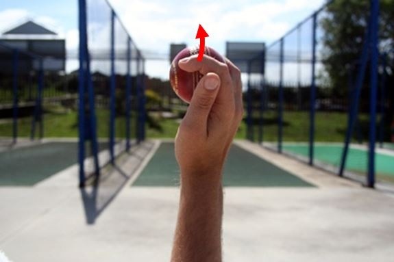 How do a legspinner and an offspinner differ in their bowling style