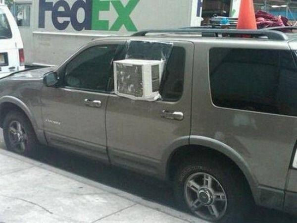 Has anyone ever hooked up an AC motor to their car air conditioner