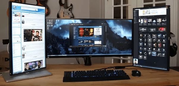 What’s it like using one large (40�) 4k monitor in addition to your
