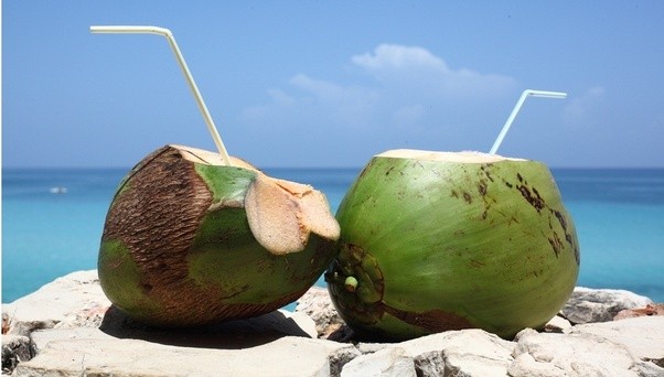 Is it acceptable to drink coconut water during the fasting hours of a