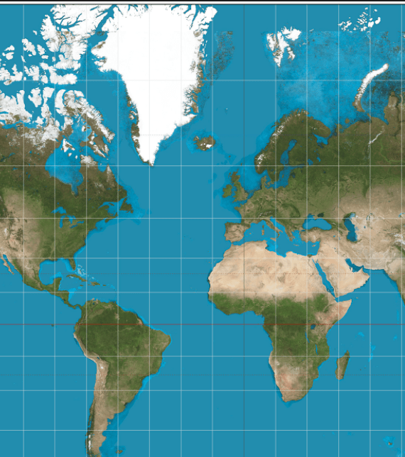 Google Maps Change Projection Google Maps uses Mercator projection when zoomed out, giving a